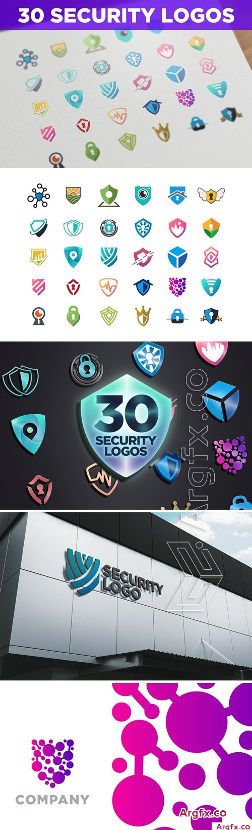 30 Security Themed Logos